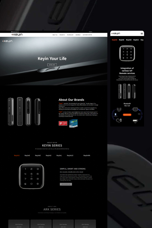 Website & UX/UI  Design